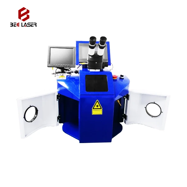 BEC 100W Desktop Type Welding Machine for Gold Silver Stainless Steel Jewelry 3D Jewelry Laser Welding Suitable 117*60*81cm 90J