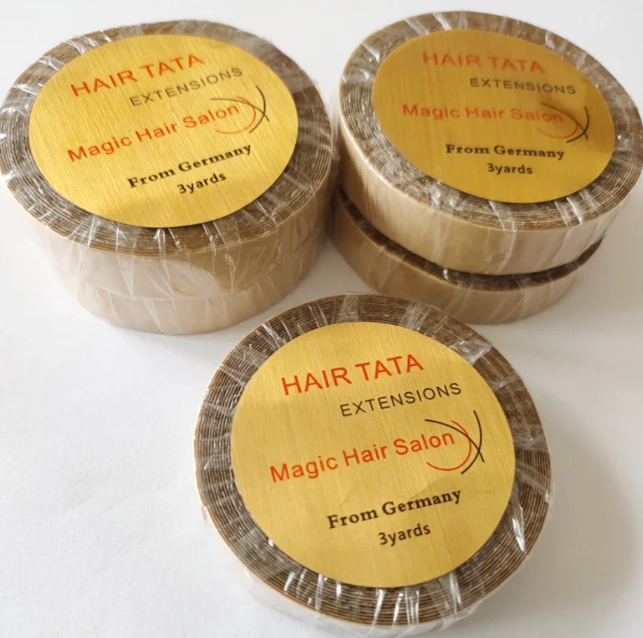 Wholesale Double-side Adhesive Hair Extensions Tape  Magic Hair Salon From Germany For Tape Wig Extension