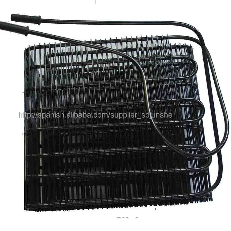 Noise Reduction Refrigerator cooled static wire condenser bundy tube condenser all size  wire on tube condenser