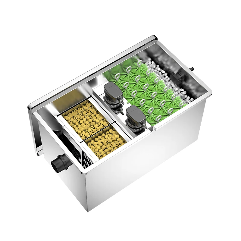 SUNSUN 4000-10000L/h Efficient Automatic Stainless Steel UV Sponge Nitrifying Bacteria Bio Koi FIsh Pond Filter