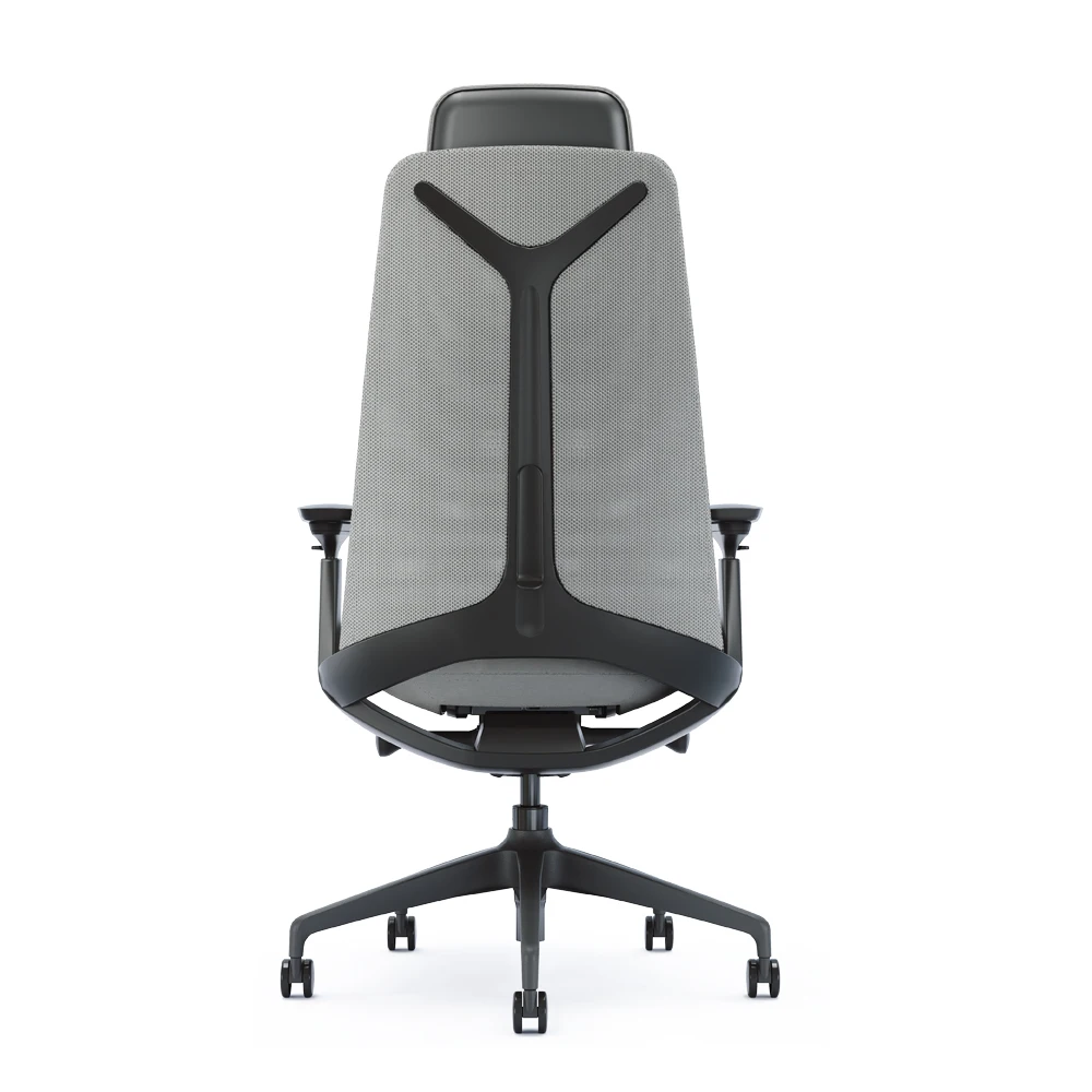 GOODTONE Good Quality Upholstered Comfy Big and Tall Ergonomic Office Desk Chairs with Lumbar Support
