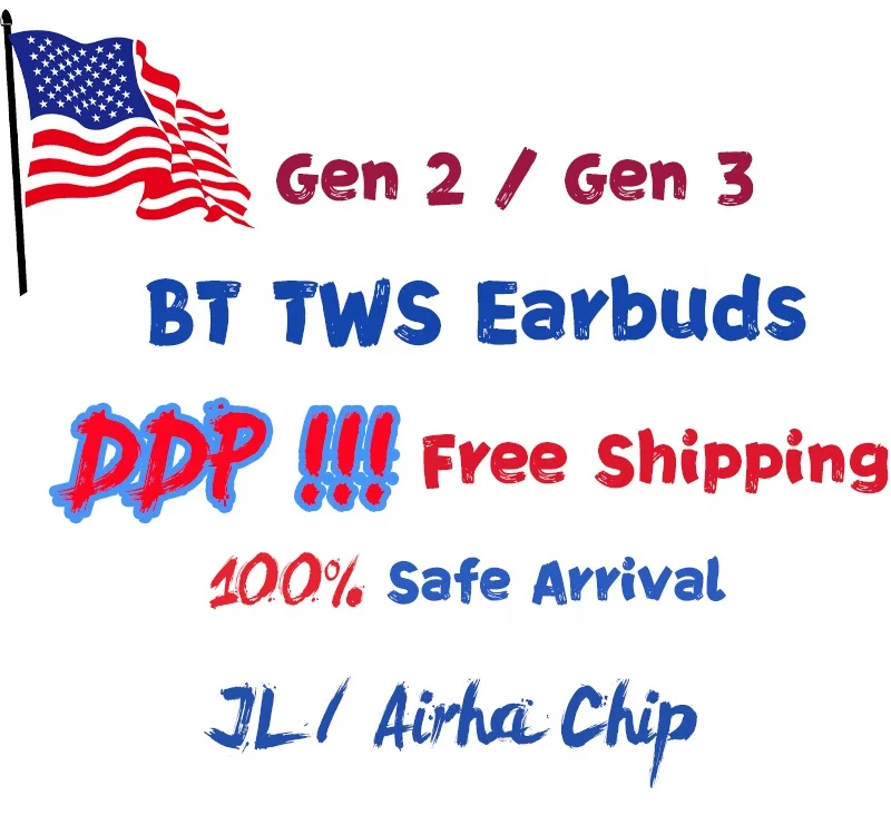 
Original Function GPS Rename Air Pro 3 ANC Air 3 Airoha 1562 Earphone Gen 3 Aipods Wireless Earbuds 