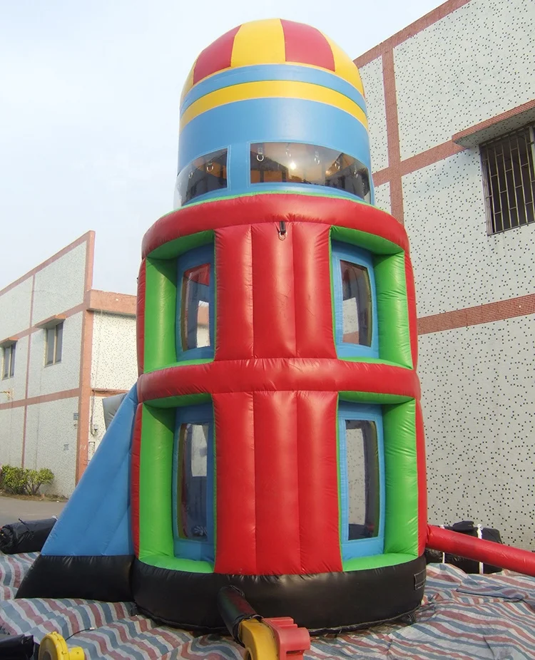 Inflatable Interactive Airborne Adventure Ride For Sale