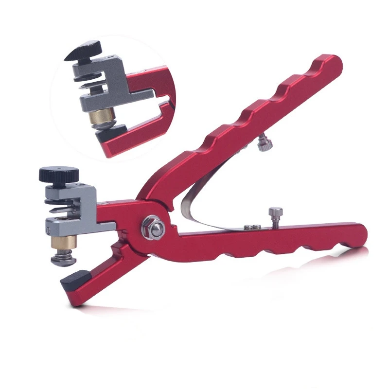 Watch Repair Cutting Pliers Firm Stable Steel Portable Wear Resistant Watch Strap Punch Plier Belt Opening Pliers For Watchmaker