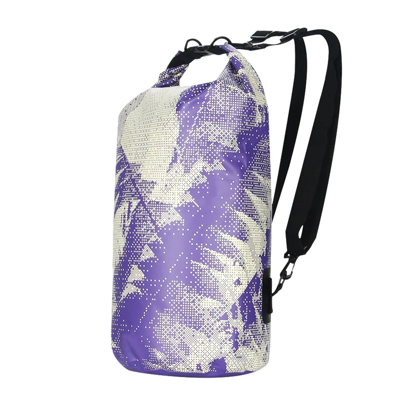 multi color purpose pvc backpack casual colorful design waterproof for kayaking cycling biking surfing small beach dry bag