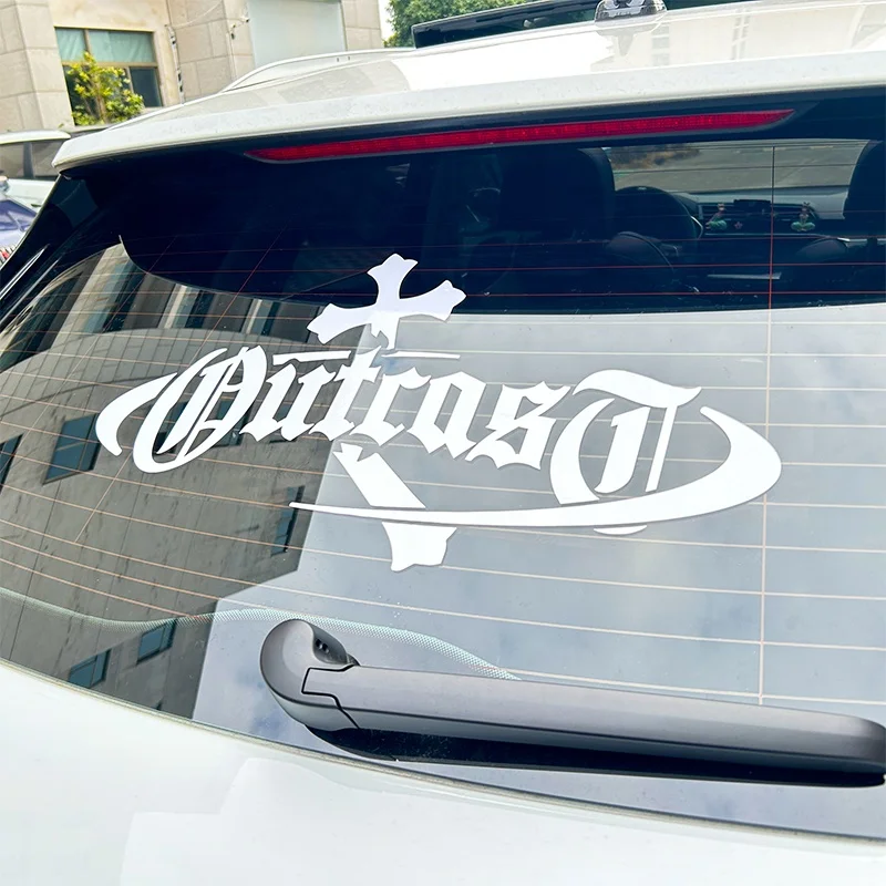 Waterproof UV Resist Business Logo Die Cut Transfer Sticker Custom Print Vehicle Car Windshield Decals Chrome Banner Stickers