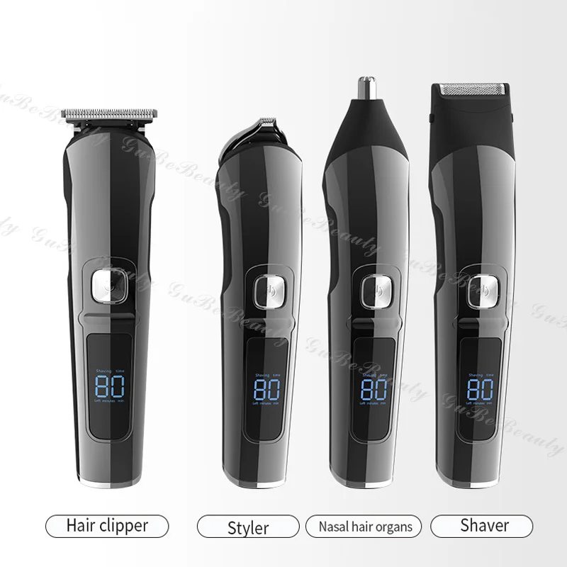 Dropshipping Gubebeauty 6 in 1 electric hair trimmer machine hair trimmer rechargeable hair trimmer set for home
