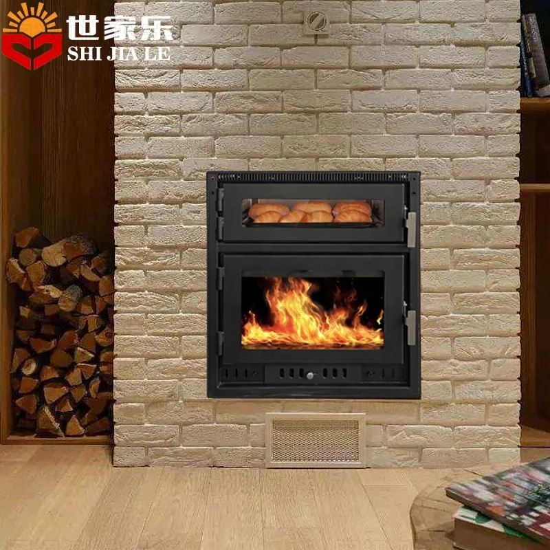 Wood Burning Fireplace With Oven Wood Stove