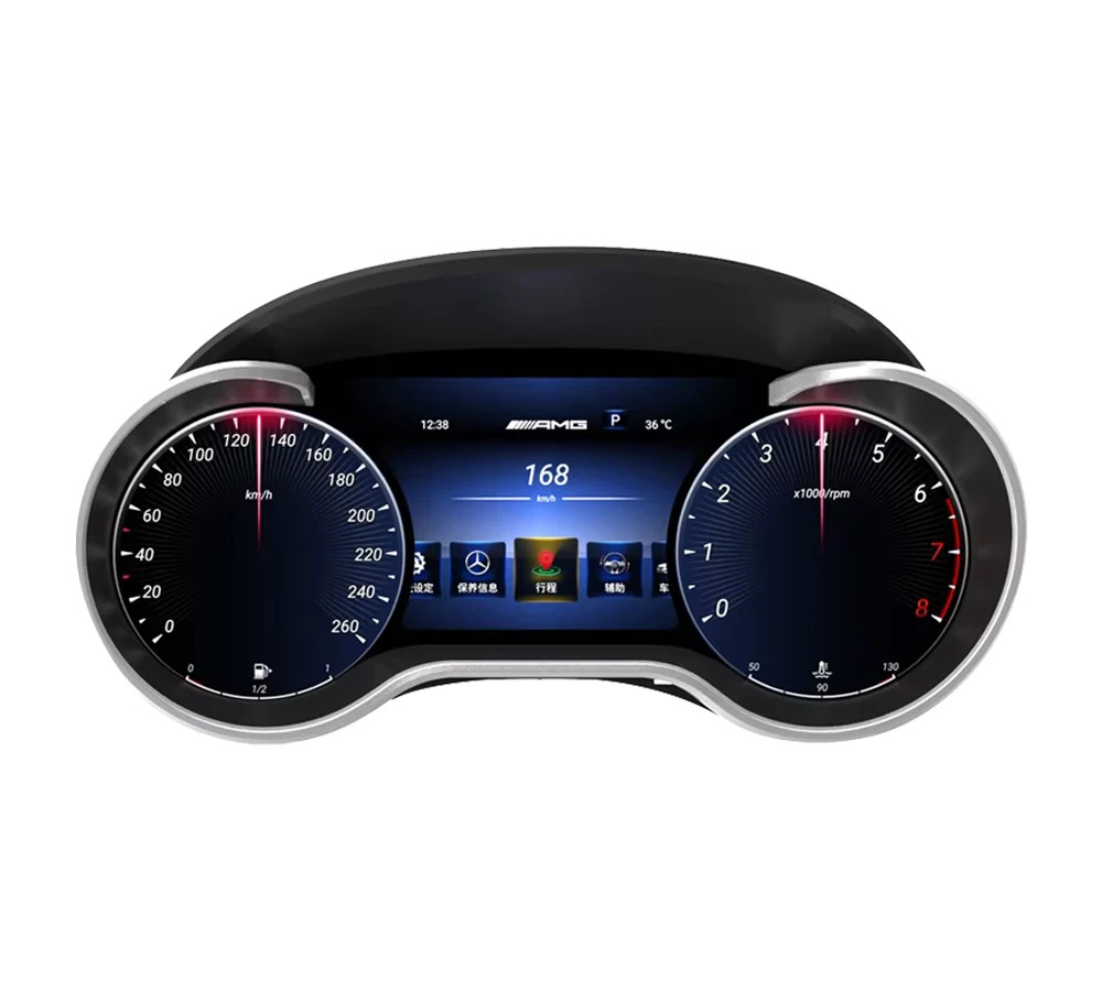 Krando Linux 12 3 'цифровой приборный блок для Mercedes Benz R W251 2006-2017 Спидометр виртуальный мультимедийный плеер кабины