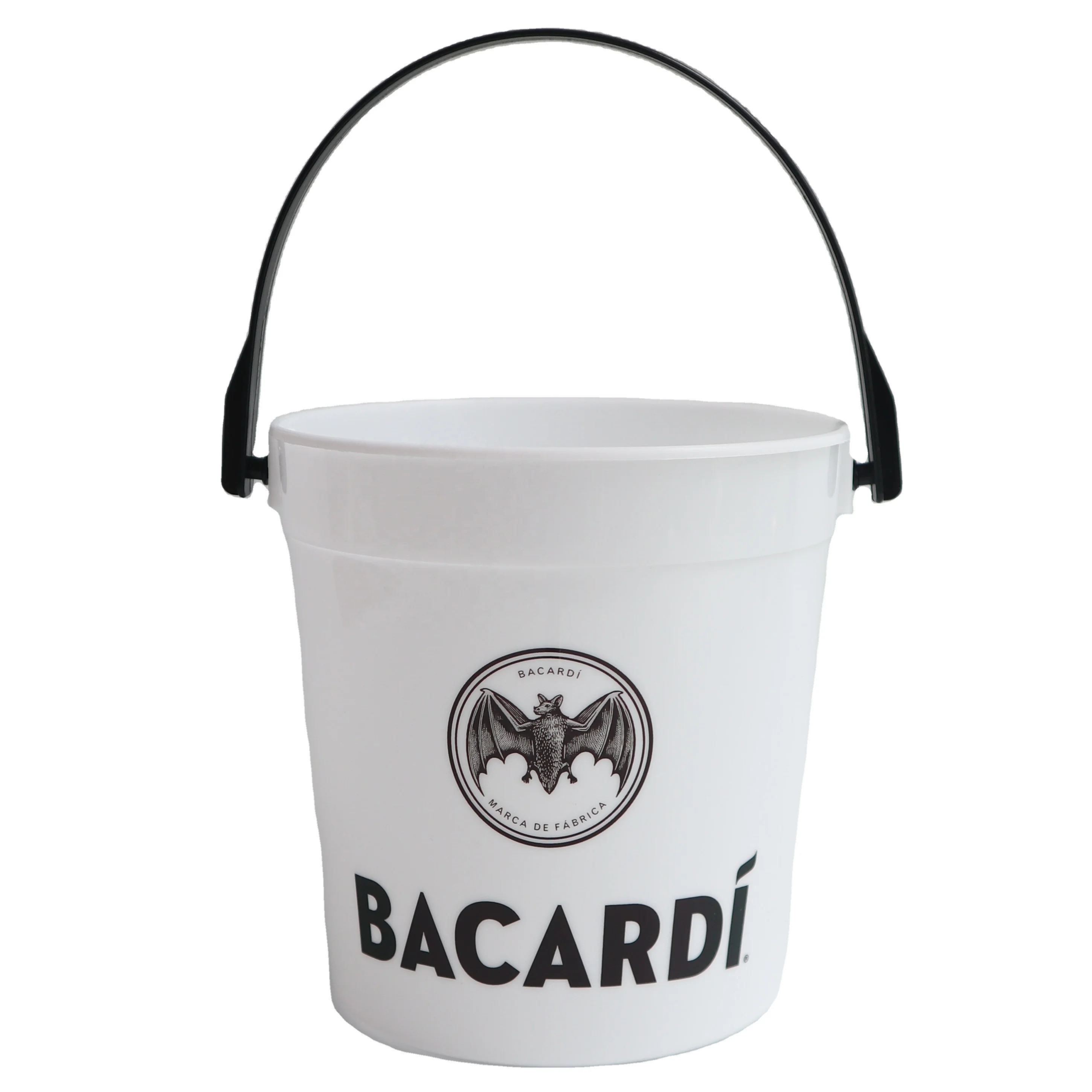  Пластиковые ведра для выпечки напитков Bacardi объемом 32 унции с