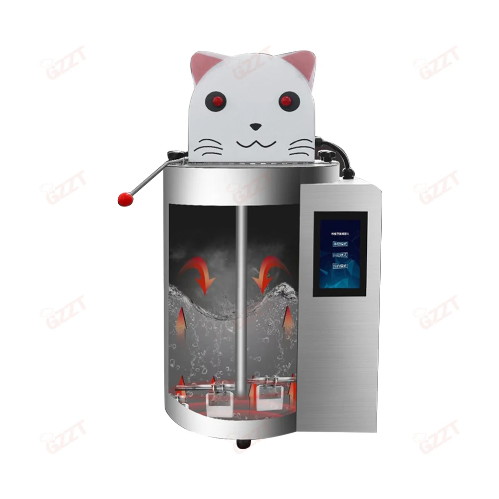 Electric stirring 40L 140L Food Cooking Mixing Pot Soup Porridge Boiler  industrial automatic porridge cooking mixer machine