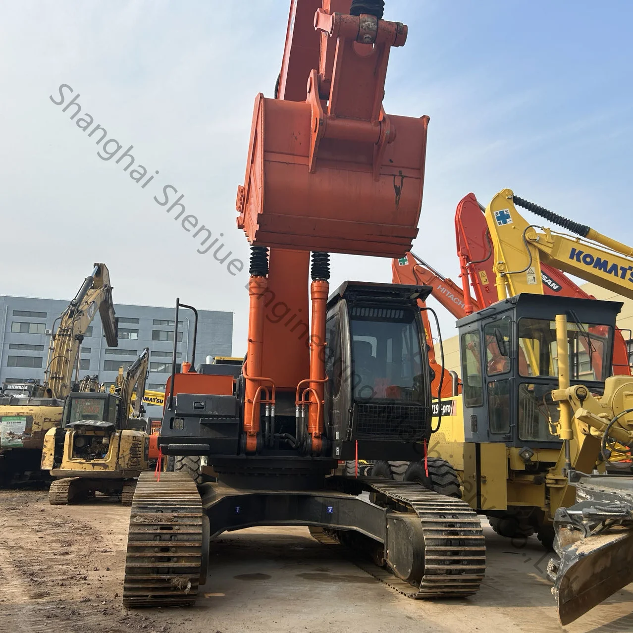 Hitachi 350h second-hand Used Excavator Machine Provided ISUZU Kawasaki Used Engineering & Construction Machine 35 Ton 202 Kw