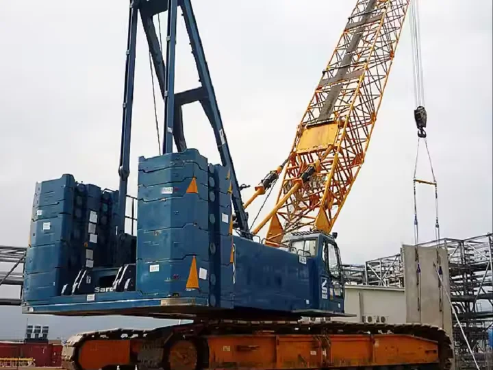 Skymard China Top Brand Top Quality 75 Ton Crawler Crane 57m Boom SCC750A-5 In Stock