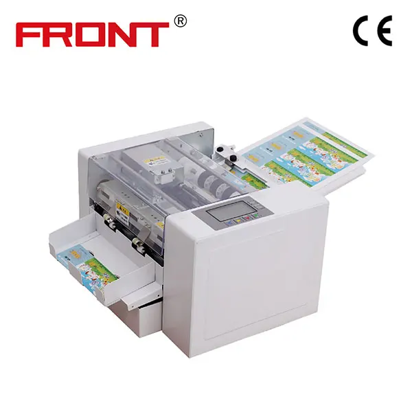 
A4 size desktop full automatic business card cutter at high speed A4 CE 