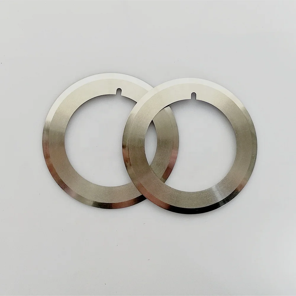 Custom Stable Quality High Efficiency Tool Steel Round Factory Direct Sale Slitting Blades