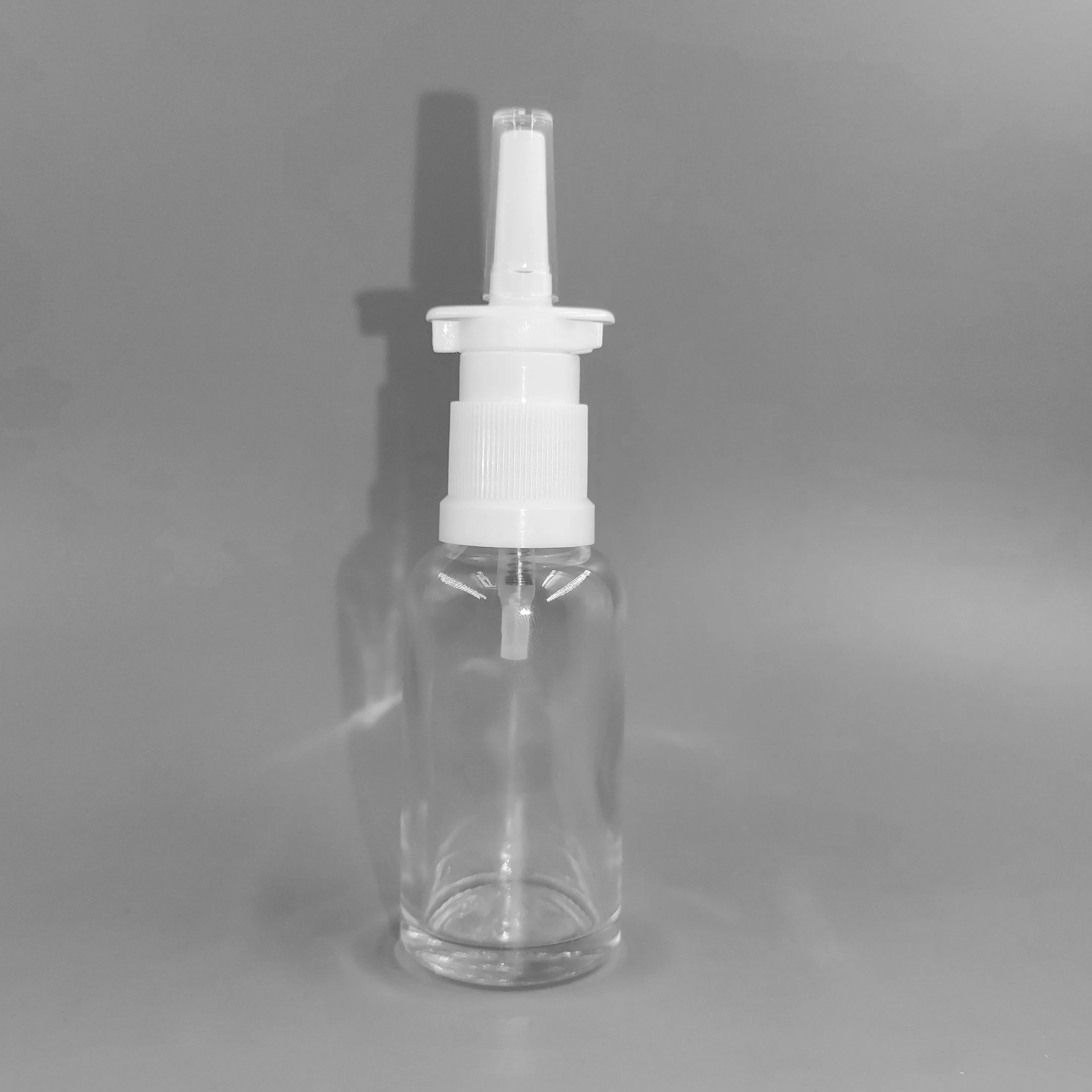 18mm Plastic sprayer pump spray caps new transparent medical use nasal sprayer for nose spray