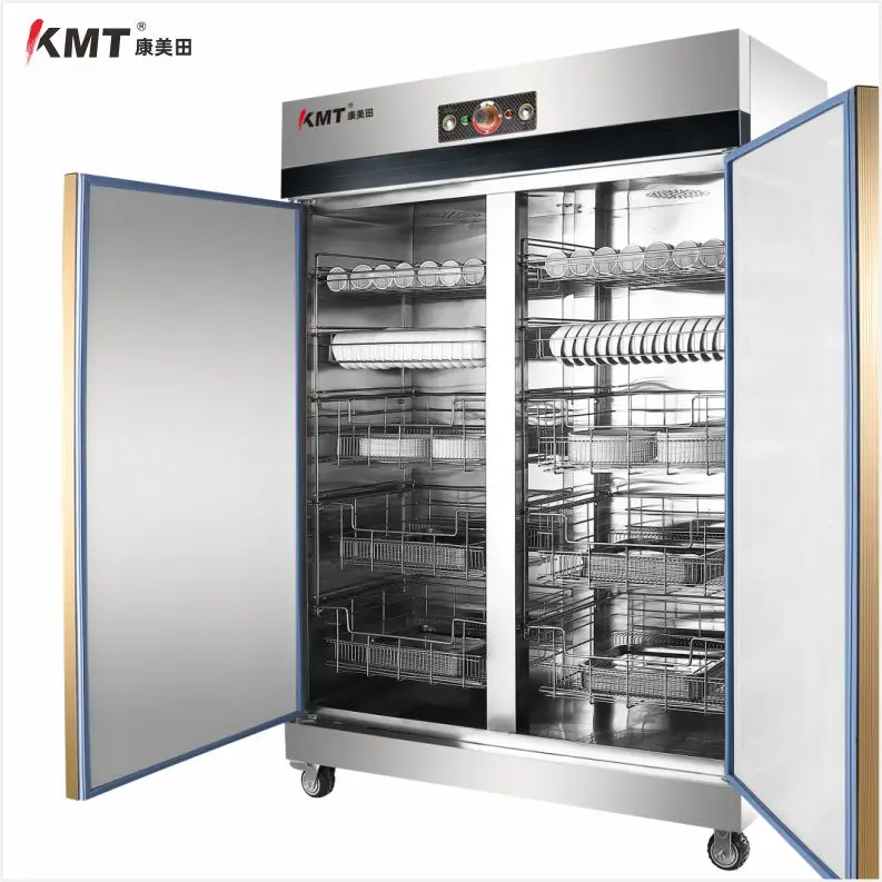 Дезинфекция шкафа из нержавеющей стали с циркуляцией горячего воздуха, высокотемпературная посуда, дезинфицирующий шкаф для продажи