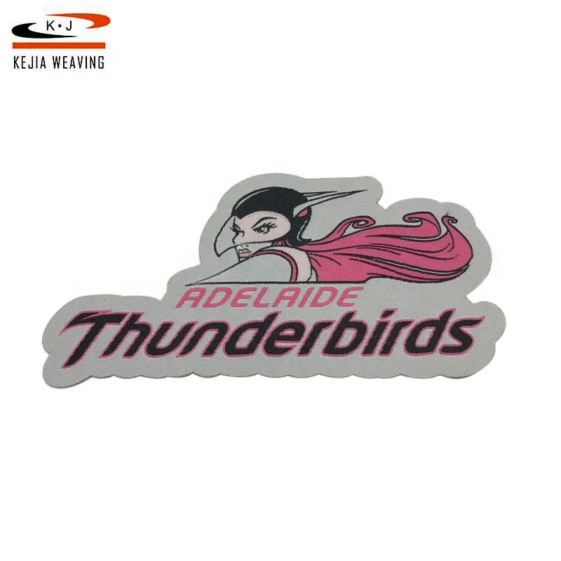China Patches Manufacturer Custom Complicated Design Embroidered Woven Patch