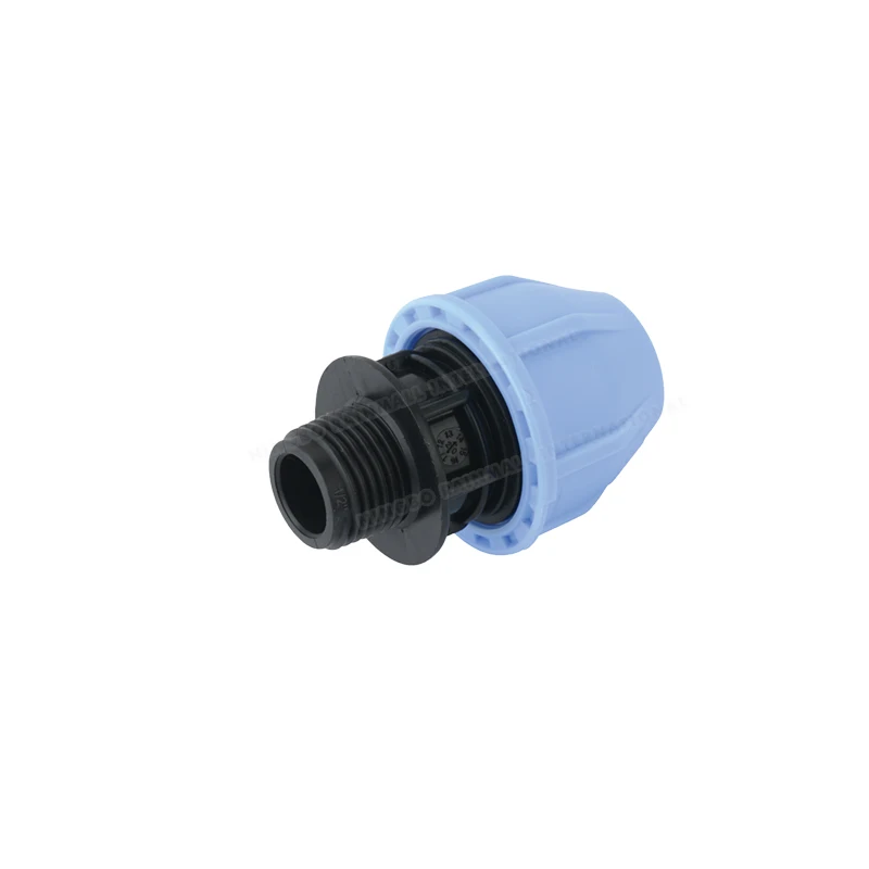 RM Irrigation PP 20-110 mm Female Coupling Fittings Plastic Drip Irrigation Quick Connector HDPE Straight Coupling Joint