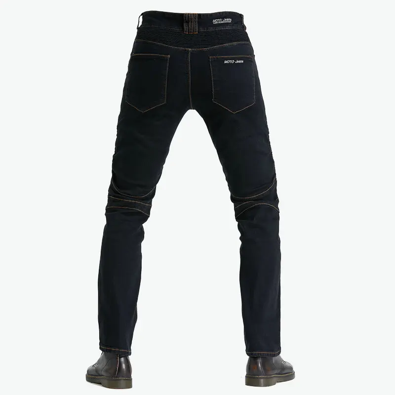 Motorcycle Pants Cycling Jeans Anti Fall Travel Motocross Knights Pants Equipped for Men with Knee Pads With Cover