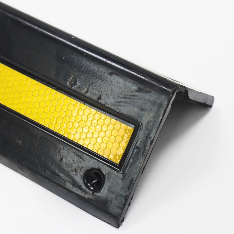 High Quality Car Parking Lot Rubber Bumper Luxury Wall Edge Corner Guard Protector for Garage Parking Lot
