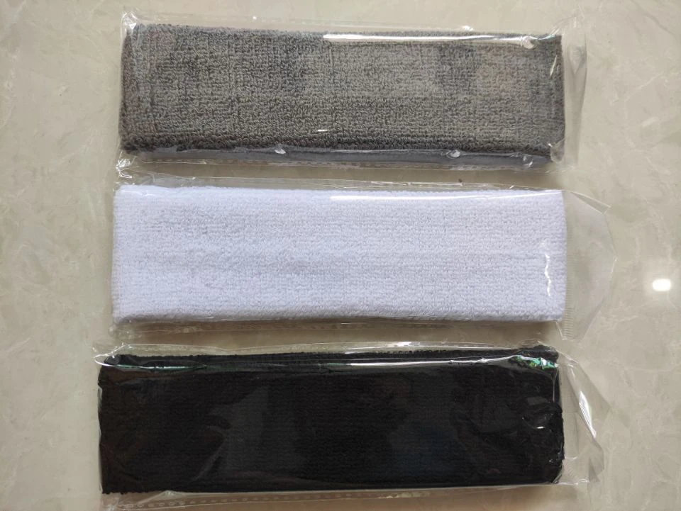 NATUDON Amazon Hot Selling Solid Color Unisex Fashion Sport Breathable Sweat Head Band Pita Keringat Kepala