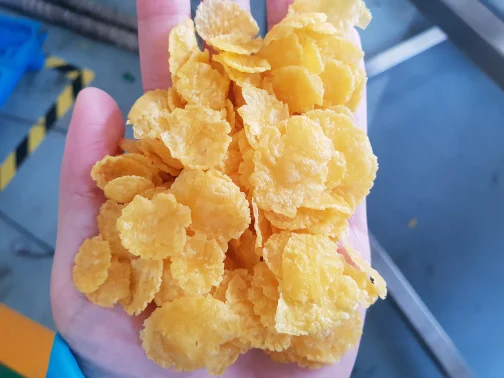 China Corn flakes puffing machine production line price extrusion snack food process line