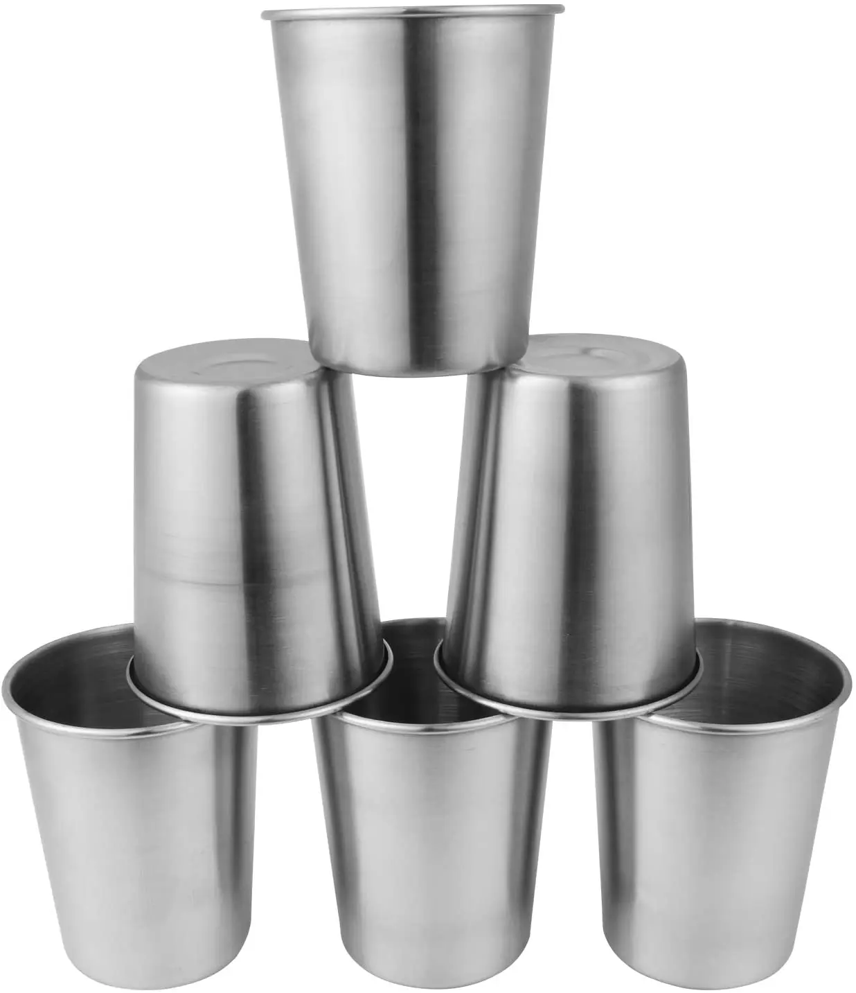 Hot Selling Stainless Steel Tumbler Cups 8oz Stackable Durable Drinking Insulated Coffee Cups For Home Picnic Office