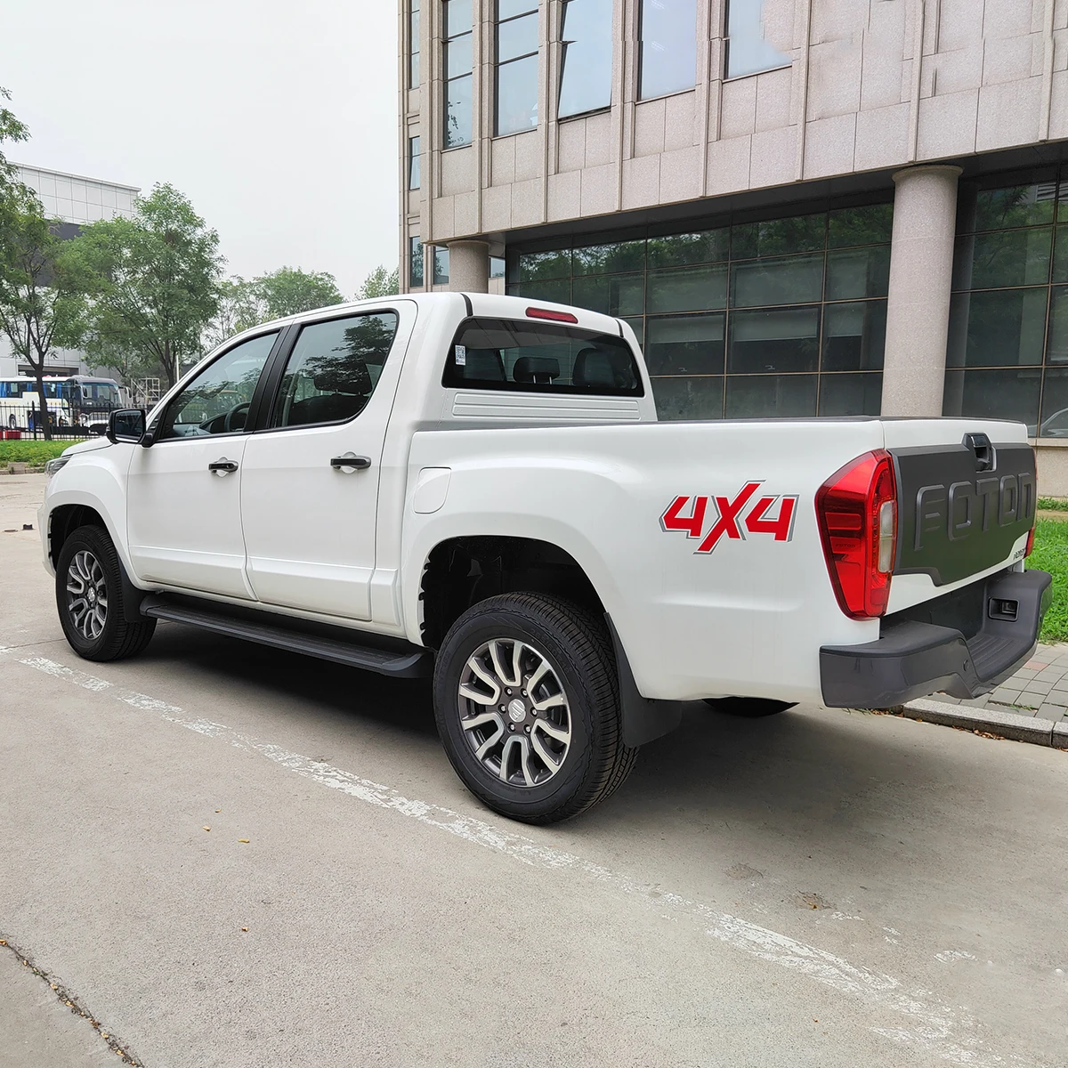 cheaper price new Chinese foton diesel 4x4 mini pickups camper truck for sale