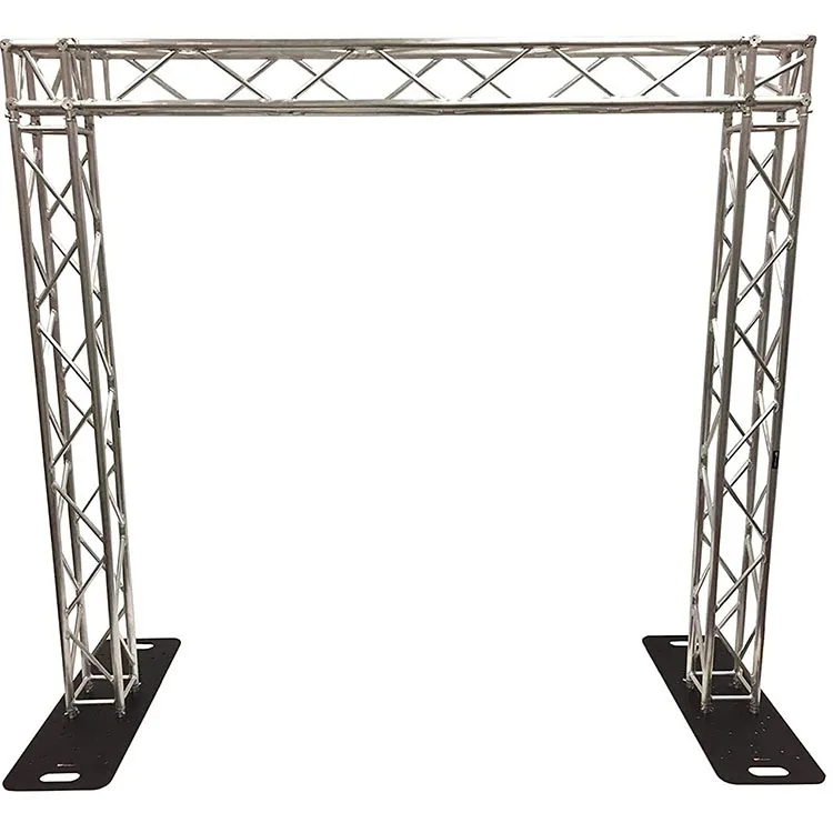 Global goal post truss led screen heavy loading truss aluminum spigot square lighting stage truss on sale