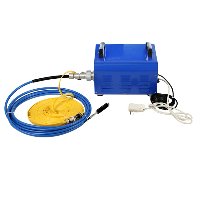 New condenser chiller pipe tube cleaning machine for HVAC power plant chemical plant heat company with nylon wire brush