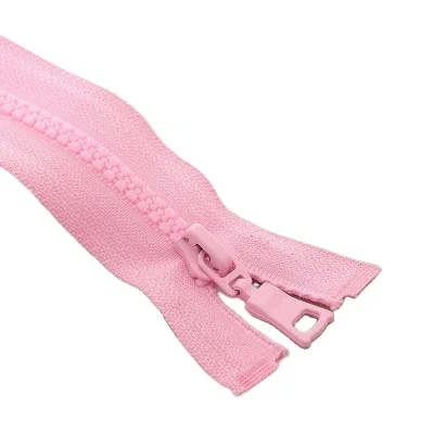 Полимерная молния, оптовая продажа, изготовленная на заказ, экологически чистая молния, сверхпрочная 5 #, пластиковая молния с закрытым концом, полимерные молнии