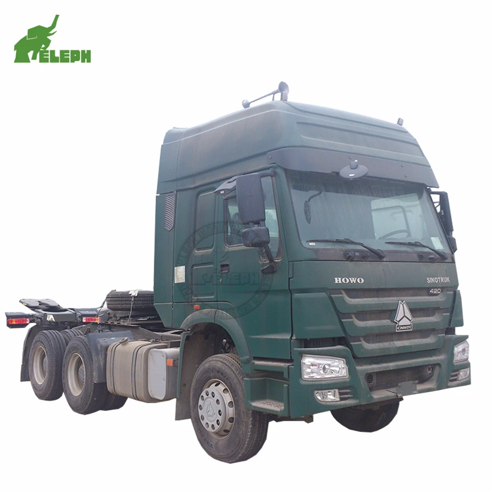 Howo тракторный прицеп c7h 6x4 Sinotruck тягач для продажи 12