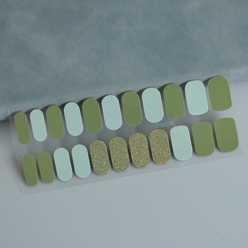 2023 High Quality Nail Wraps Self Adhesive Decorated Nail Sticker Gel Polish Nail Sticker Wrap Decoration