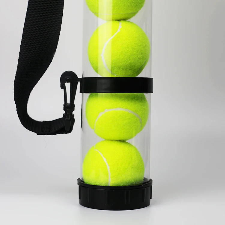 High quality tennis ball packing pipe strap strap for 15 tennis balls easy open tubes tennis ball