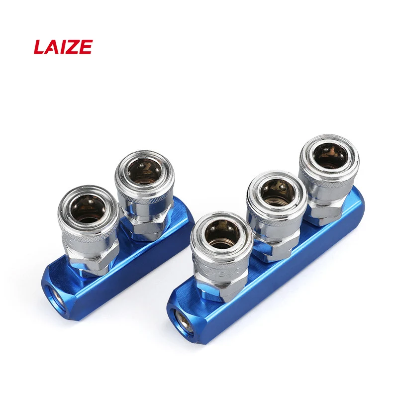 Pneumatic Distributor manifold splitter Quick Connect Coupling