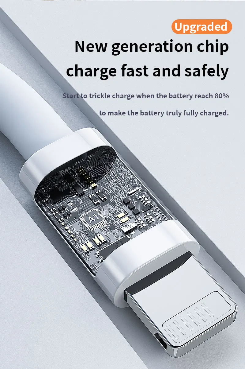  Оригинальный кабель lightning-usb-c для