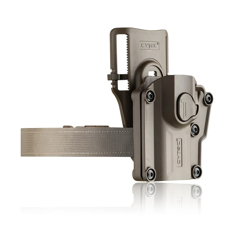 FDE tactical holster Cytac left handed holster polymer holster