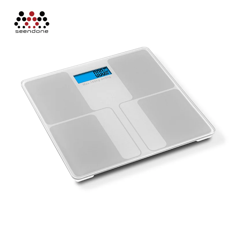 Bathroom Personal Digital Weighing Scale Kg Branded Bathroom Scale With Tempered Glass