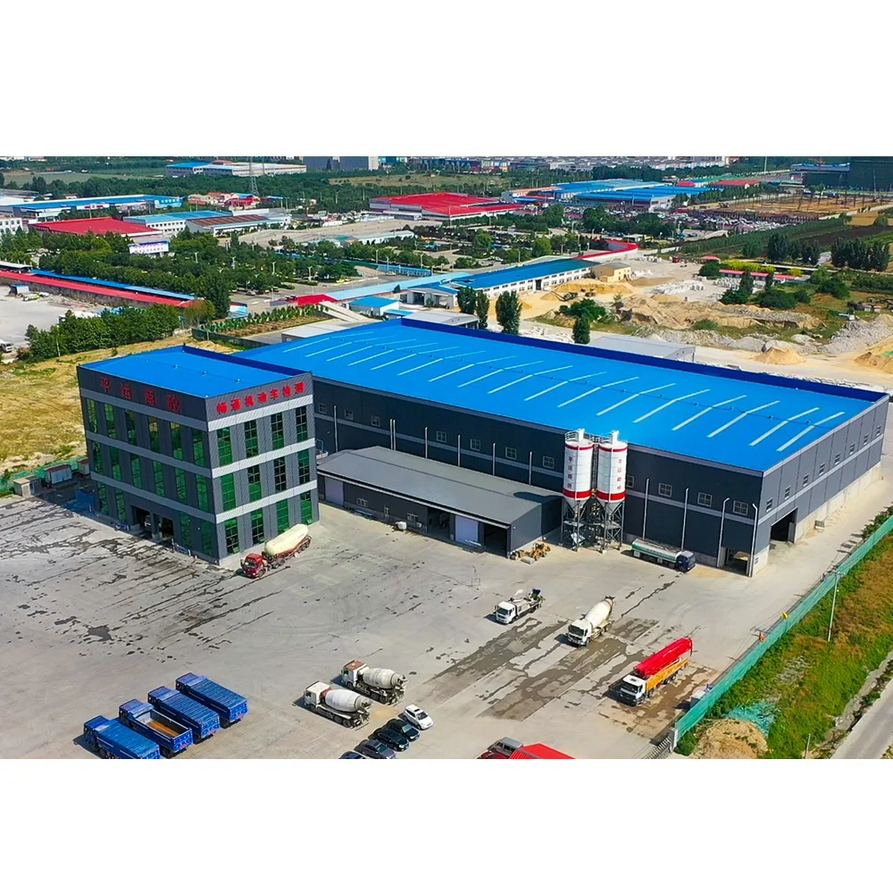 Hot sale in African countries Prefabricated  Steel Structure auto car producing industrial steel factory workshop