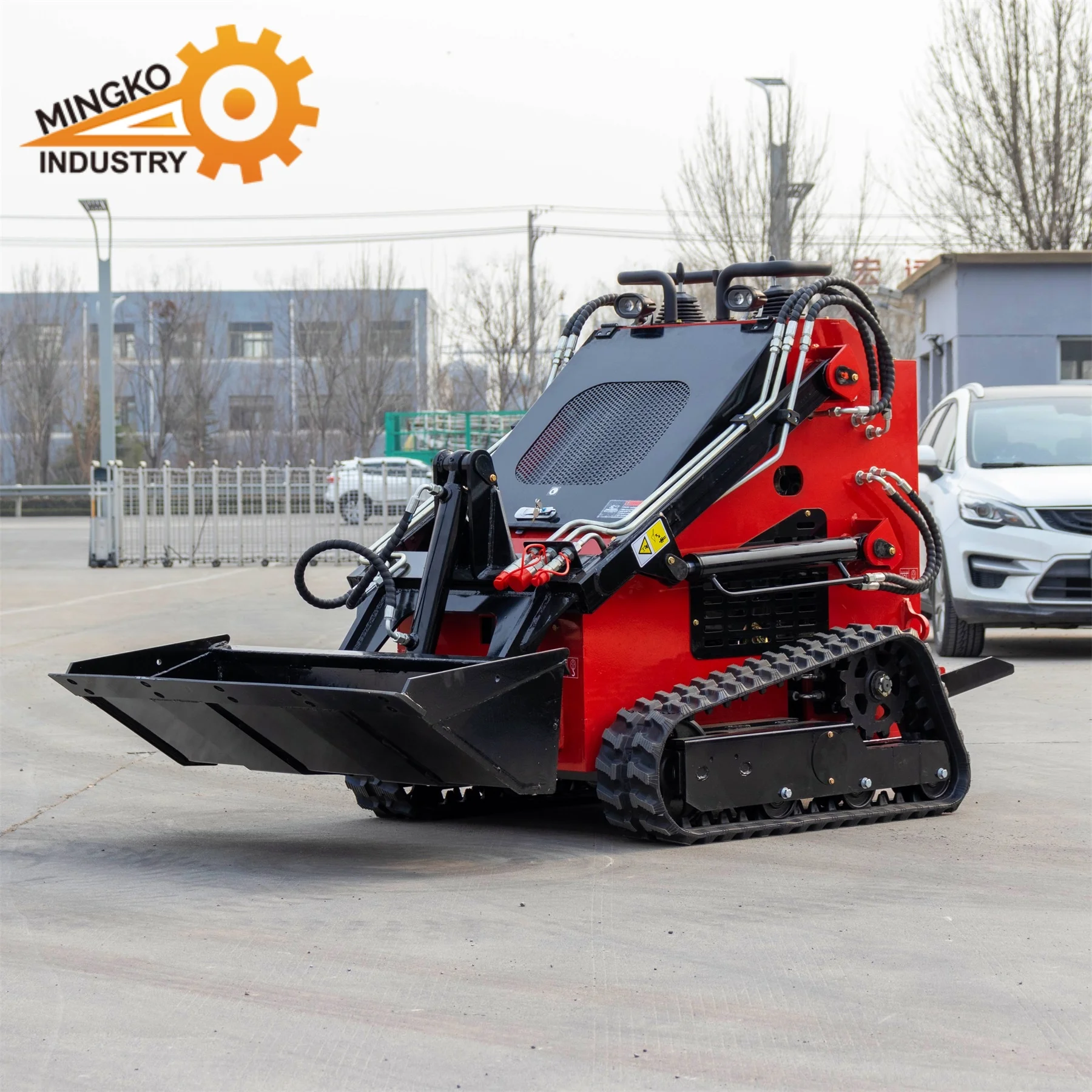 Hot Sale MK380 Skid Steer Loader Mini 900kg With  Engine for Sale