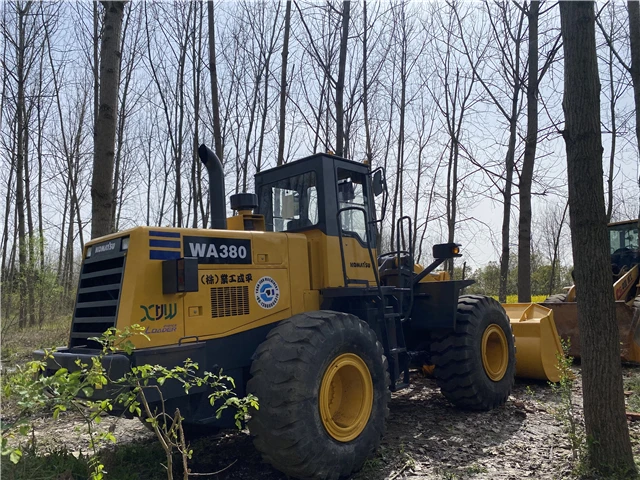 Front wheel loader Japan komatsu wa380 wa380-3 wa380-6 high quality wheel loaders in stock
