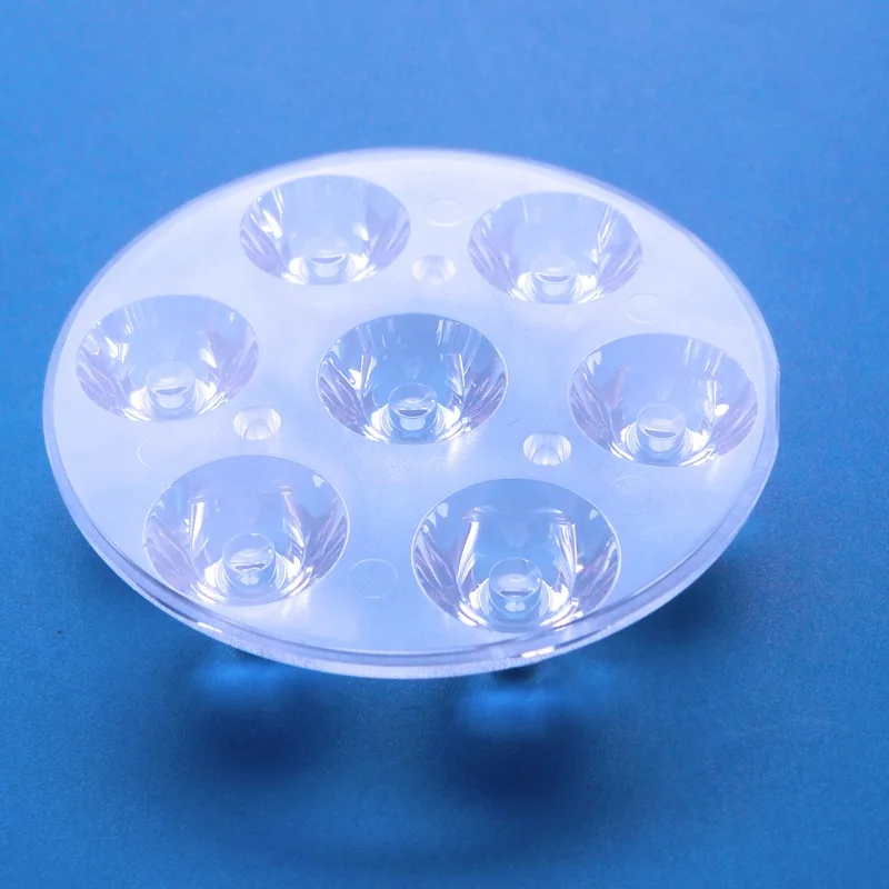 Диаметр 67mm-6in1-7in1-9in1-12in1 мульти светодиодные линзы для Cree Xpe Led-лампа ксеноновая Osram Oslon-Сеул Z5p-Luxeon T светодиоды-(от 10deg