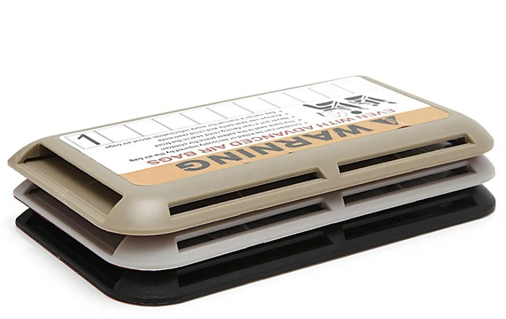 Sun Visor Organizer Card Holder Slot Plate Holder Warning Decoration Parking Card Car-styling