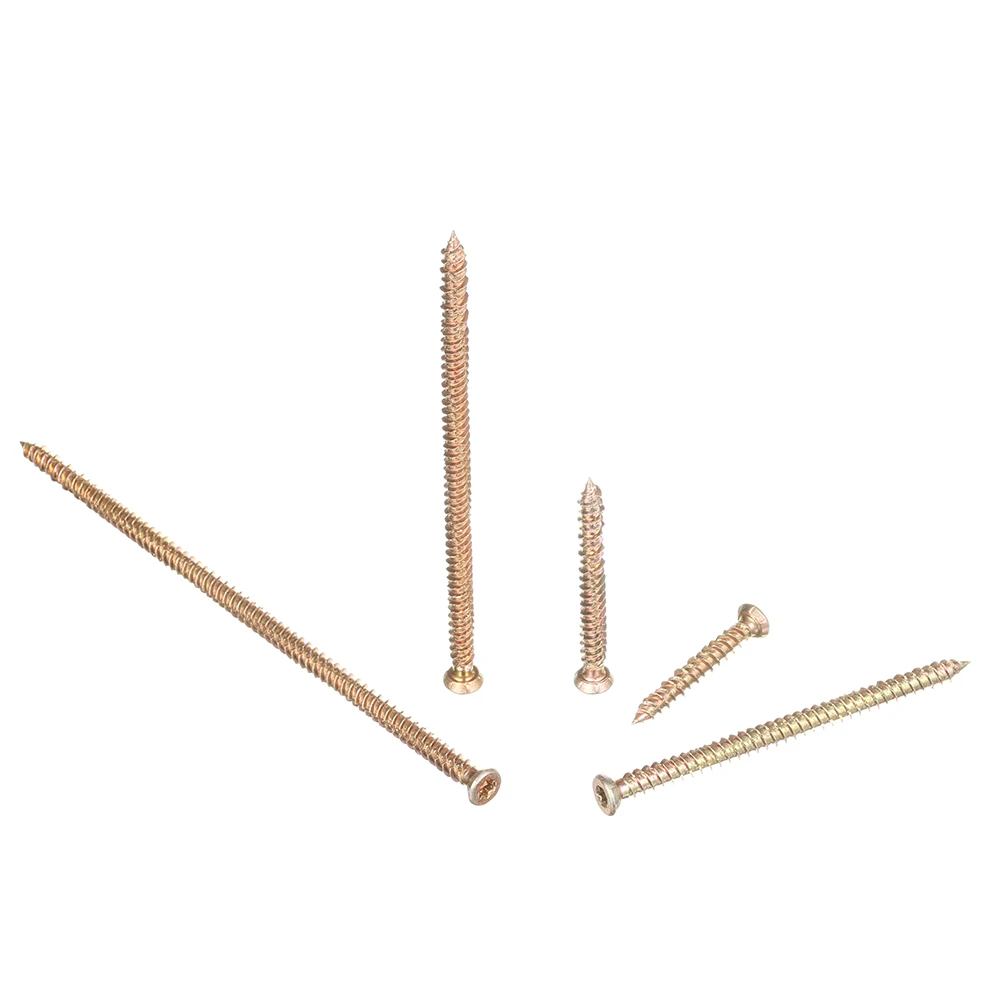 JIS ANSI Custom Carbon Steel Brass Stainless Steel Aluminium Hex Flange Concrete Frame Screw Masonry Nails Concrete Nail