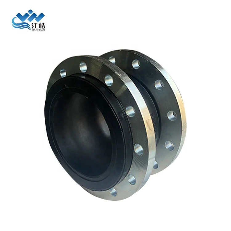 rubber expansion joint threaded union for pipeline