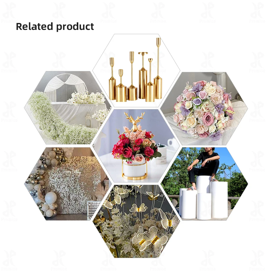 Modern Wedding Table Centerpiece Flowers Party Table Flower Stand Wedding Decorations