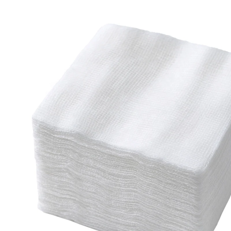 4Ply 8Ply Medical Dental 10x10 Cleaning Surgical Gauze Nonwoven Fabric Swabs