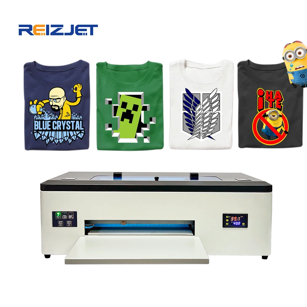 Customized A3 T-shirt Digital Roll to Roll Dtf Printer Direct to Film Printing Machine Factory Price