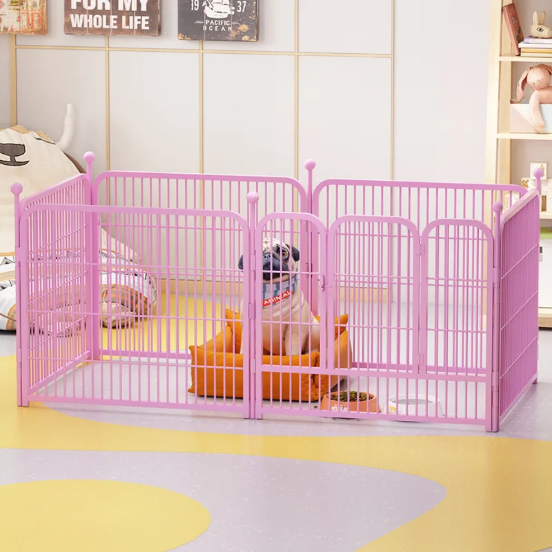 High quality stainless steel metal large foldable pet dog house fence carriers cages